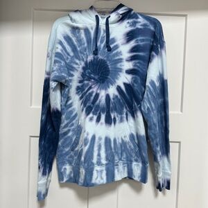 Old Navy Long Sleeve Oversized Hoodie Tie Dye Size S